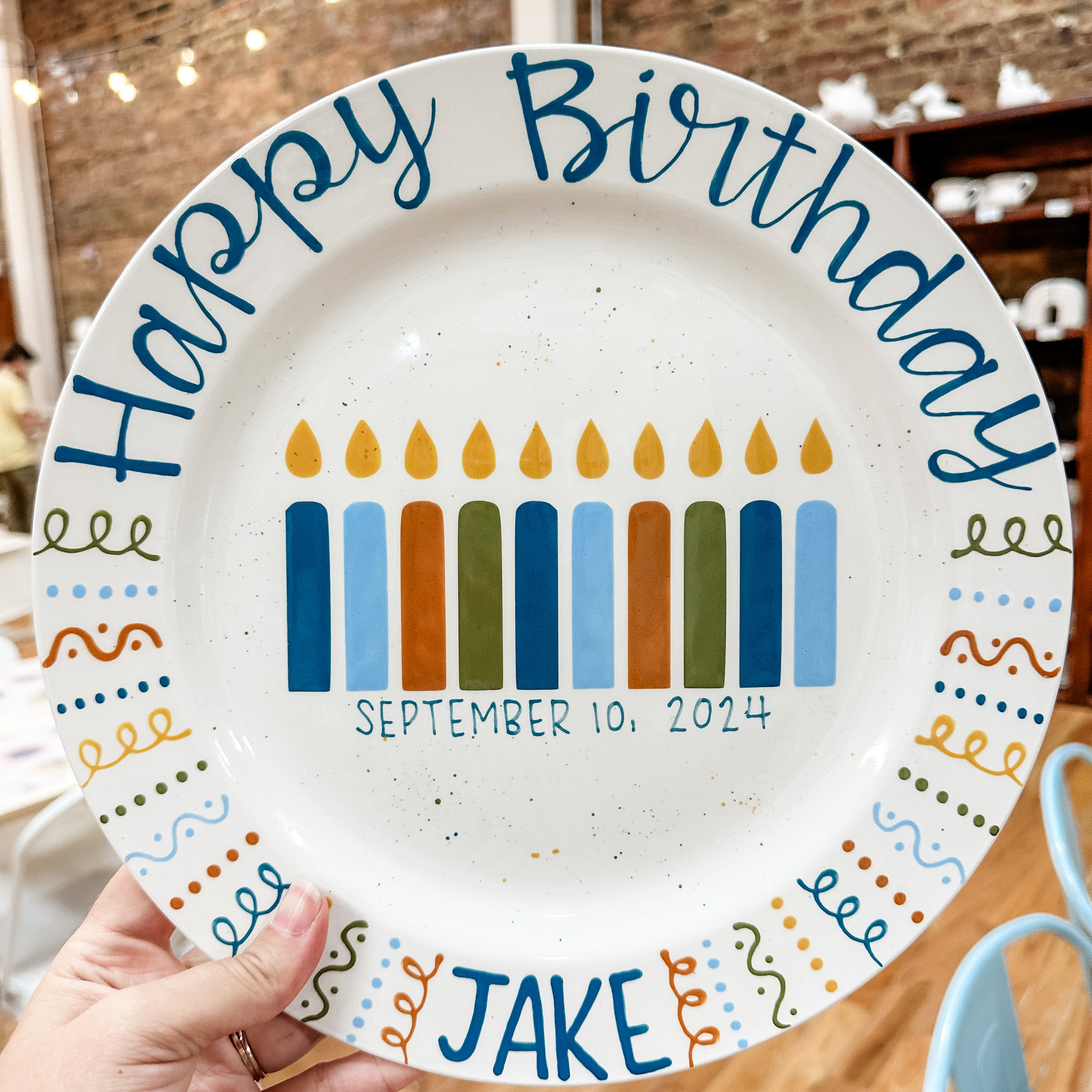Happy Birthday Plates