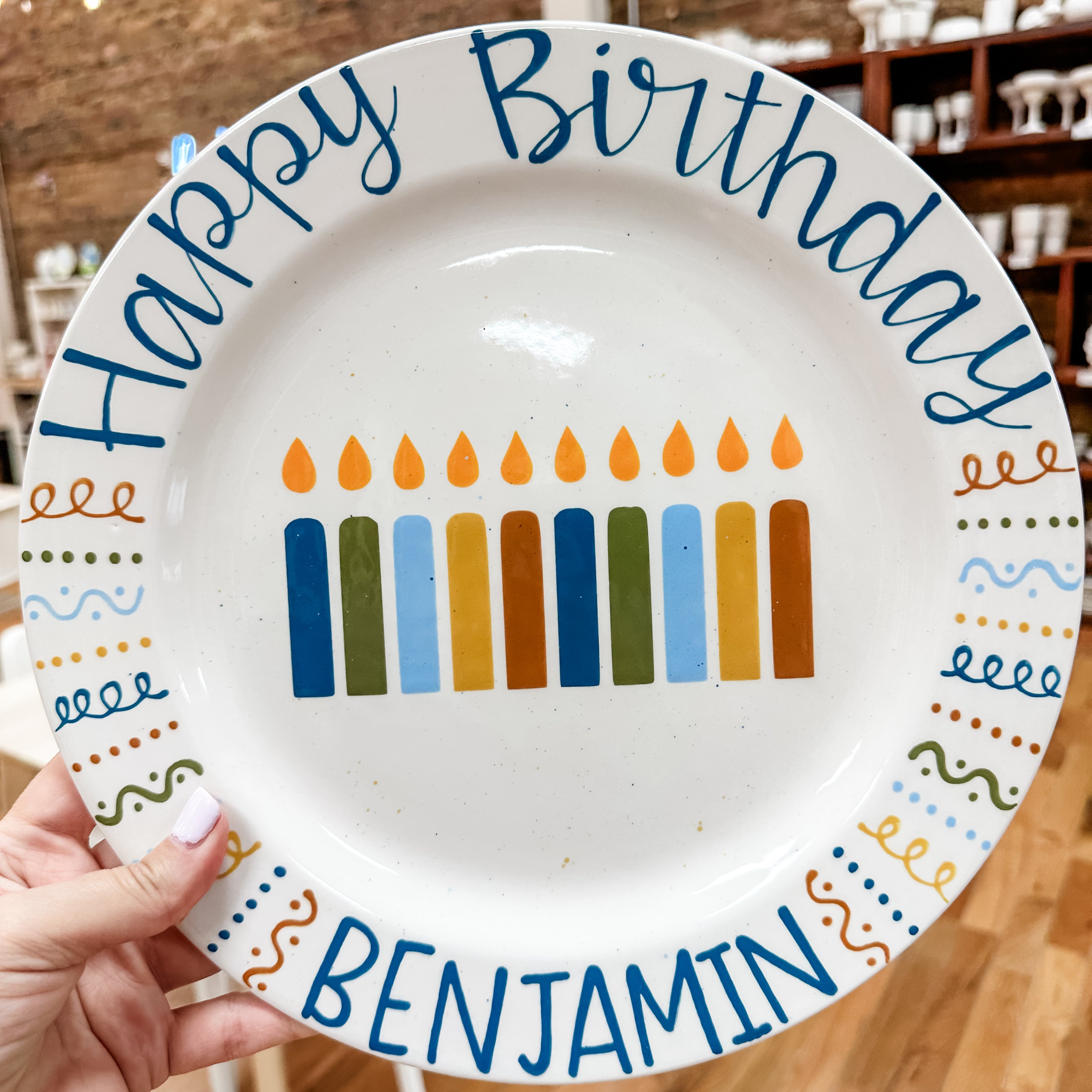 Happy Birthday Plates