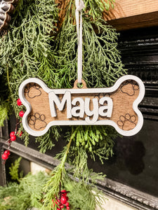 Custom name ornament pre order