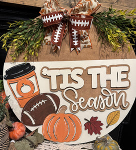 Tis the season door hanger