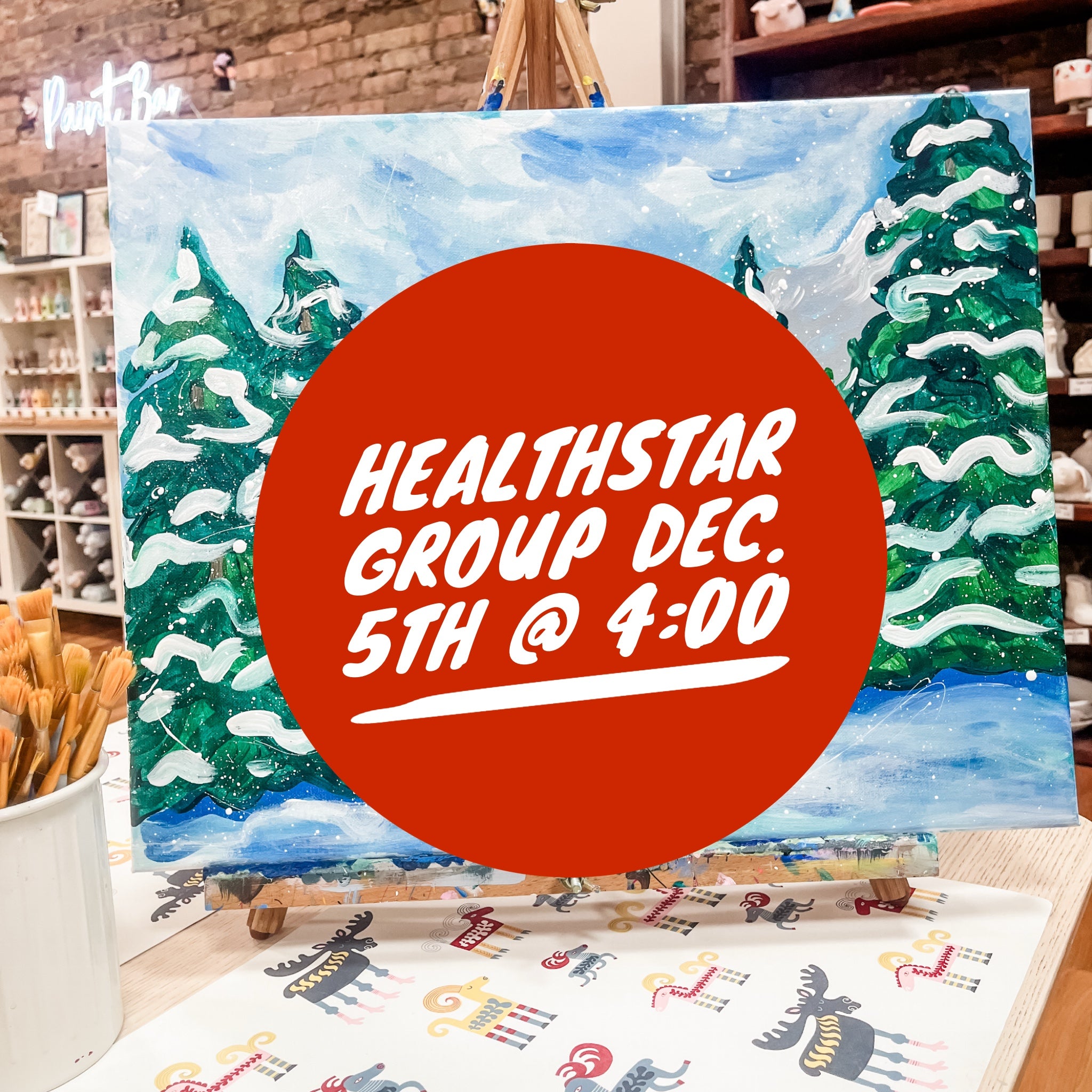 Dec. 5th @ 4:00 Healthstar group