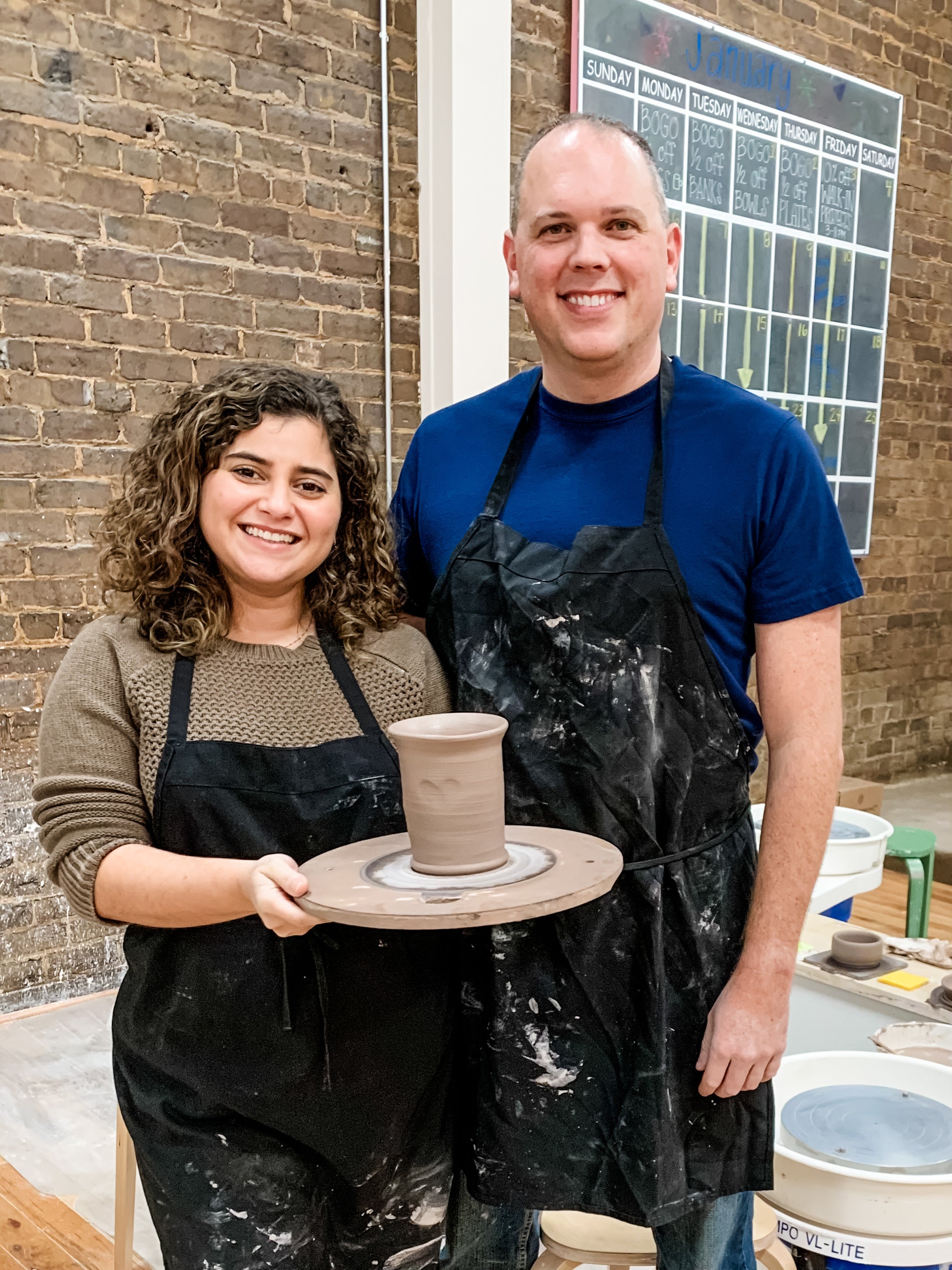 March Beginner 5 week wheel throwing classes with Sam (Thursdays)