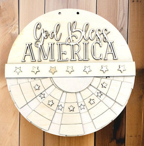 May 16th @ 6pm patriotic door hanger class