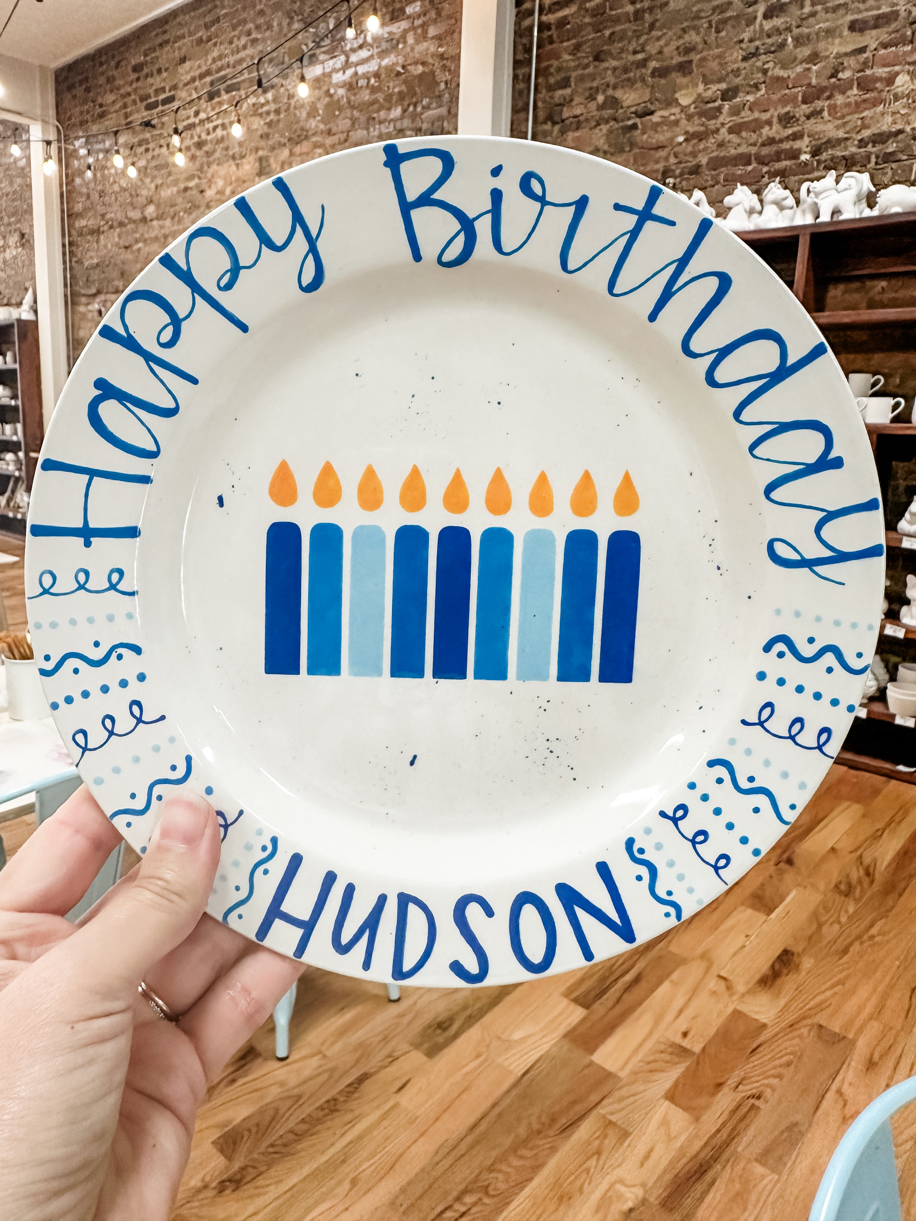 Happy Birthday Plates