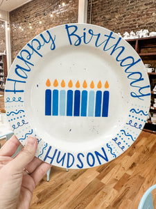 Happy Birthday Plates