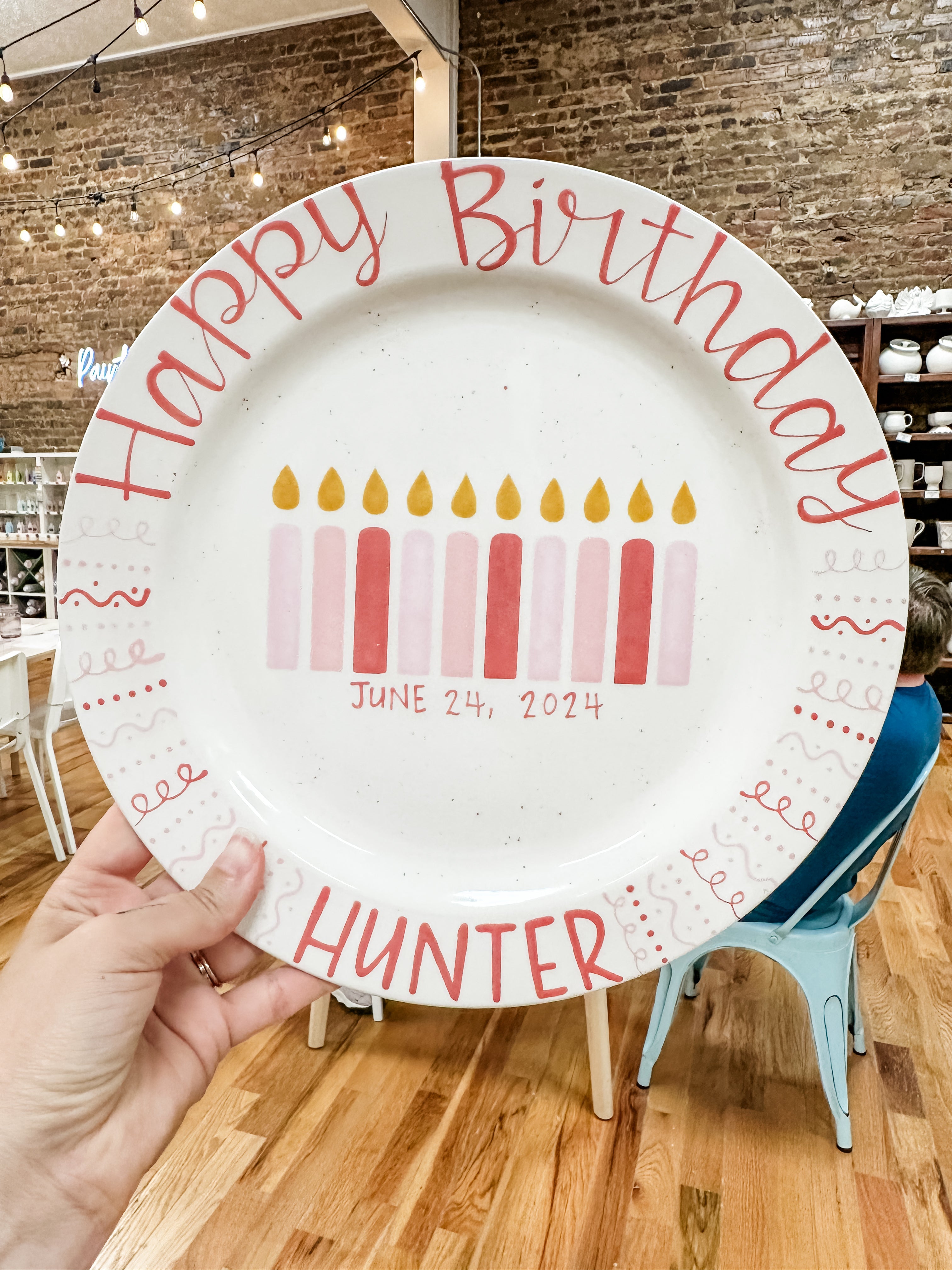 Happy Birthday Plates