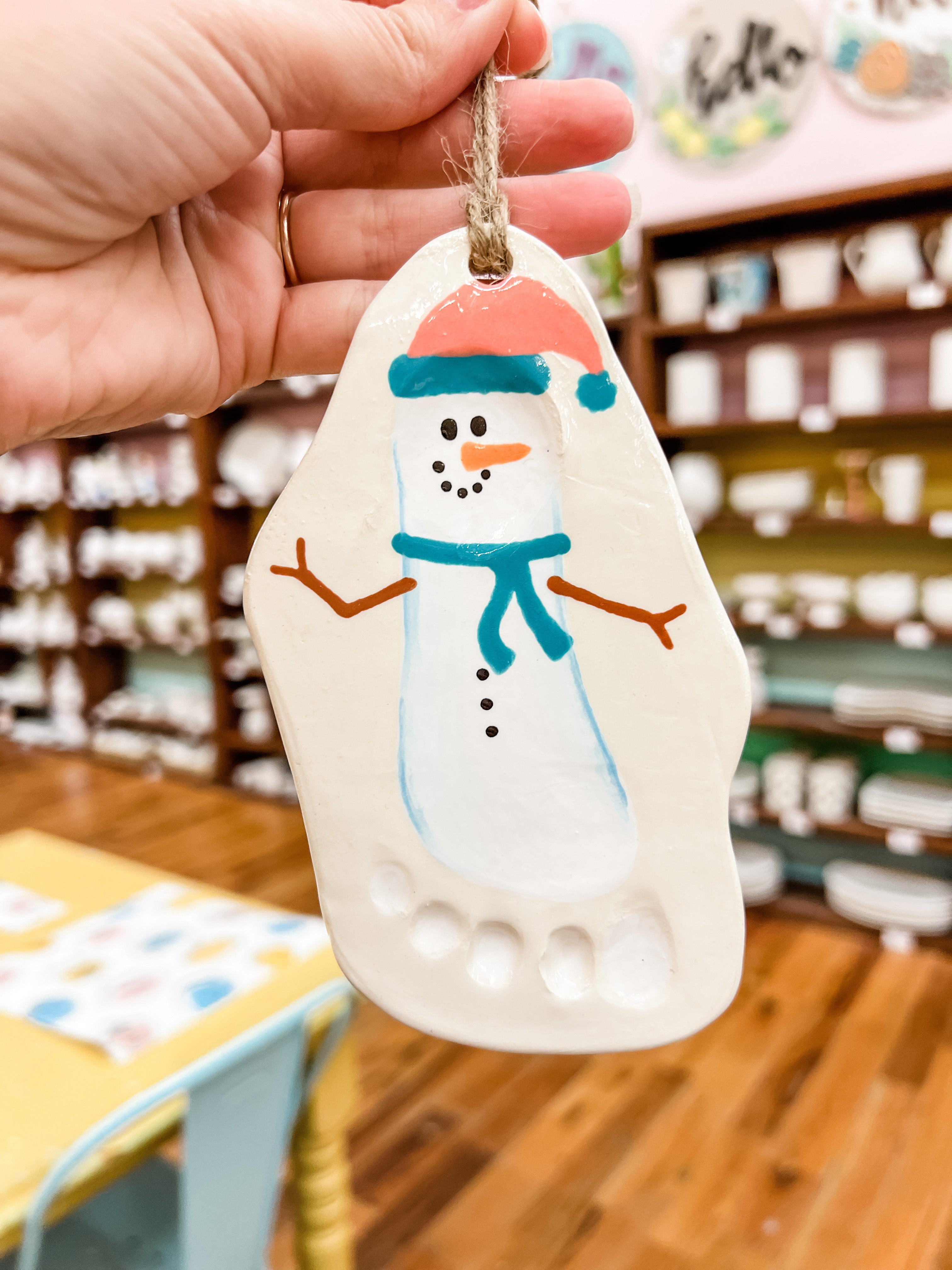 November 9th Clay ornament prints!