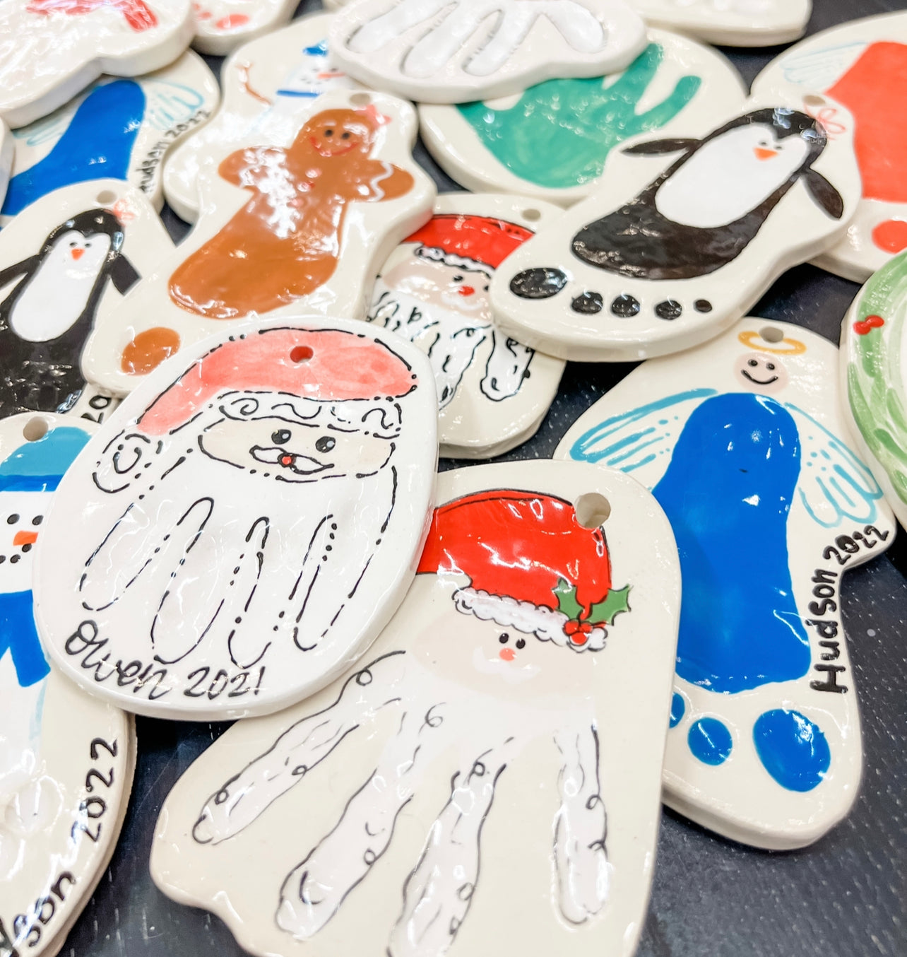 November 9th Clay ornament prints!